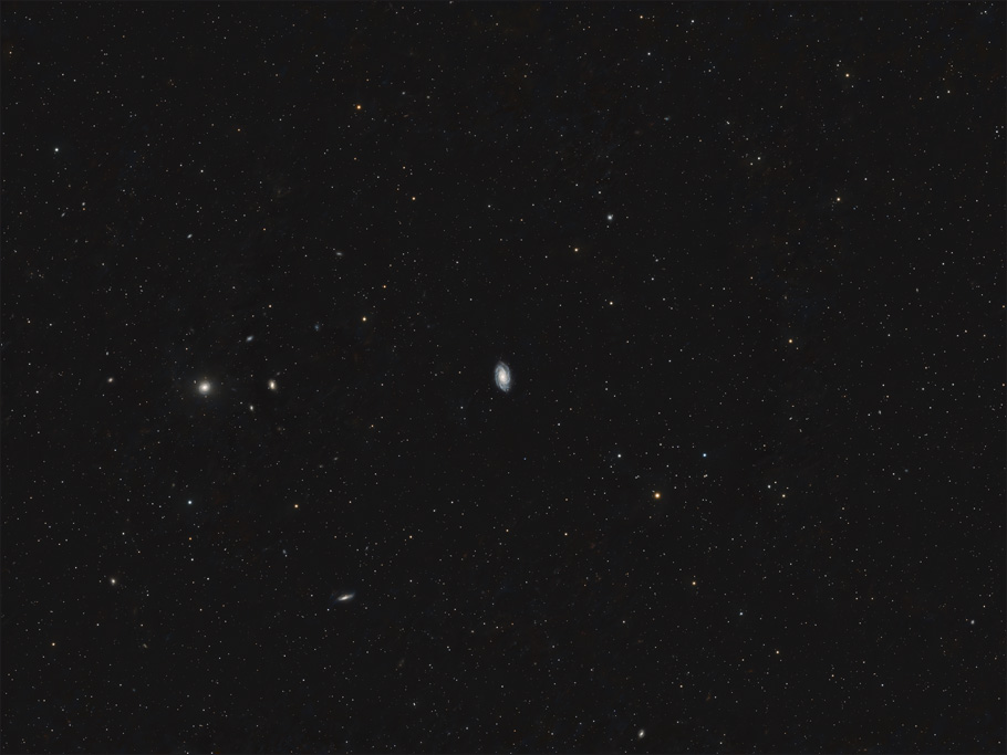 galaxy NGC 7083 wide-field